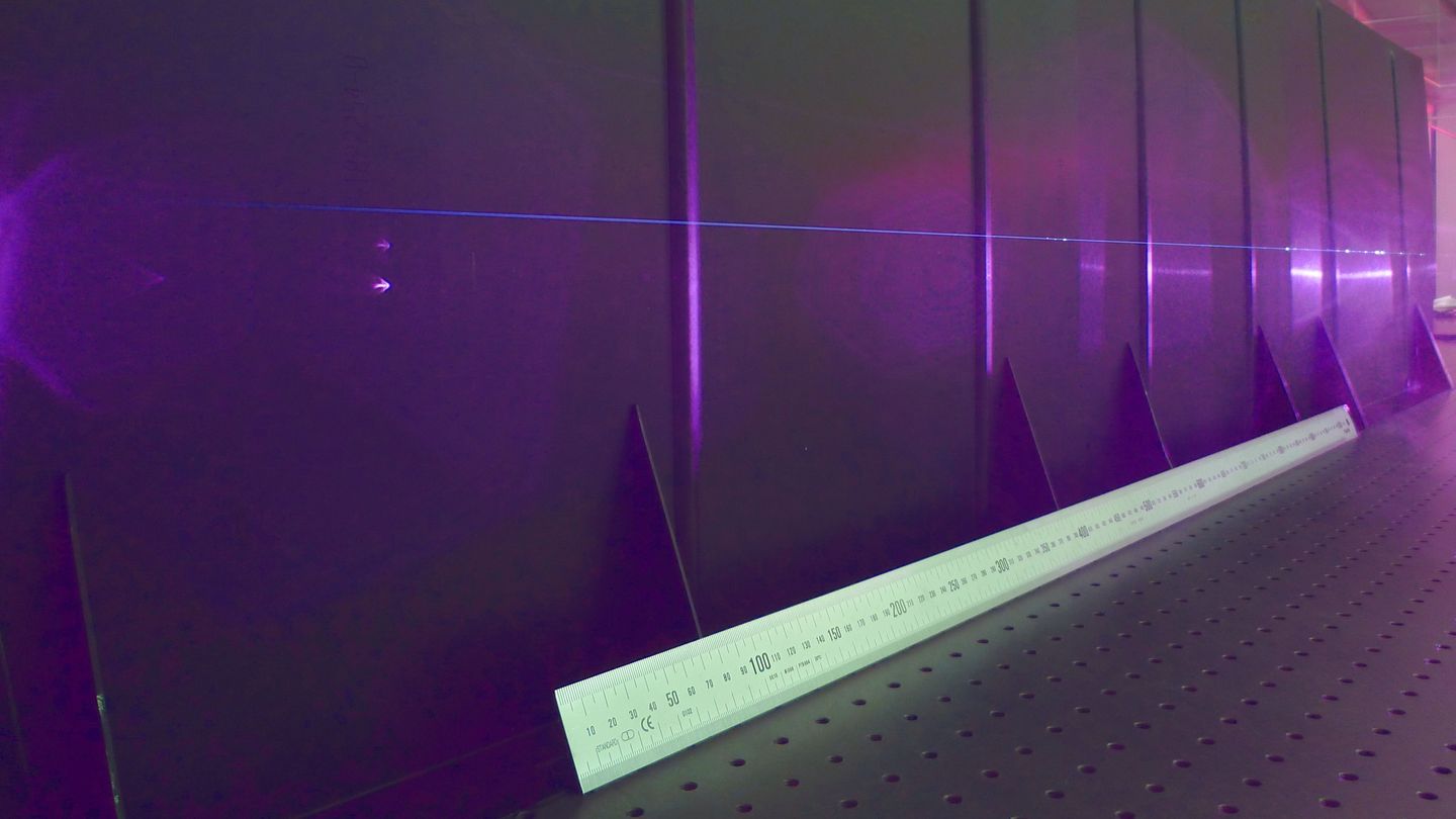 Filamentation in air with Dira series